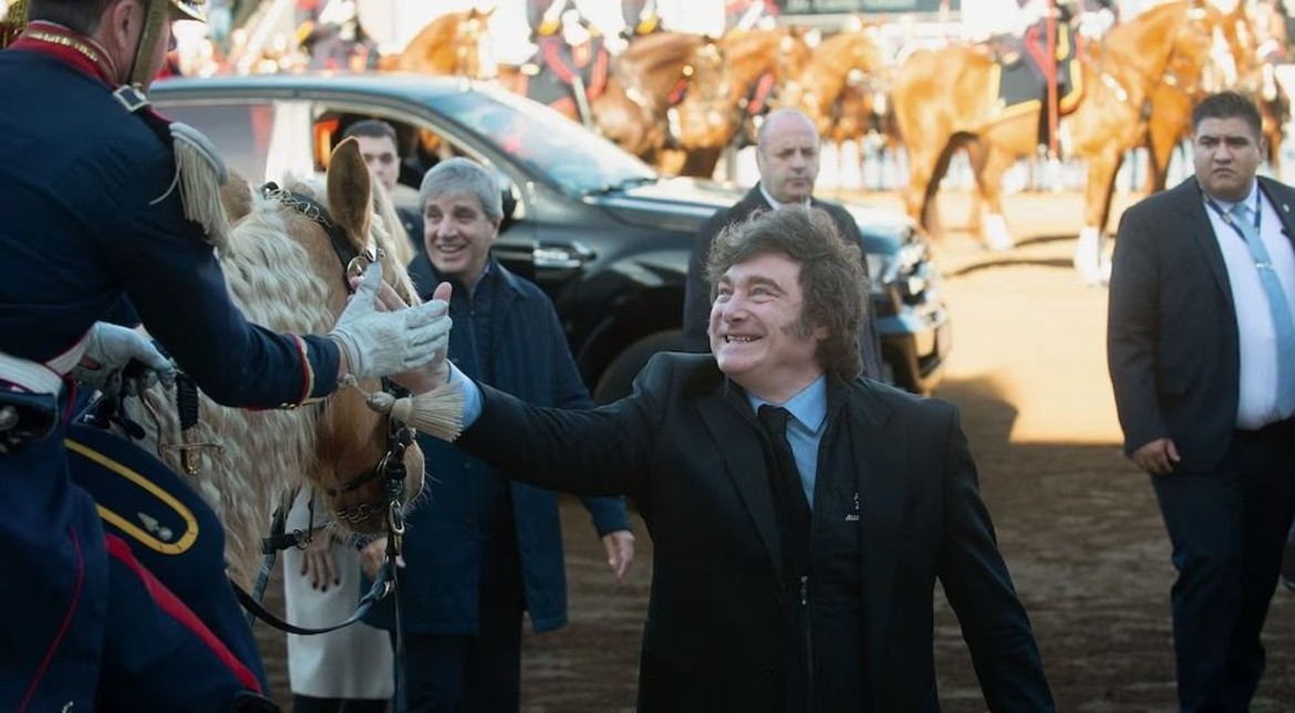 Javier Milei acusó a Brasil de financiar la “campaña antiargentina”