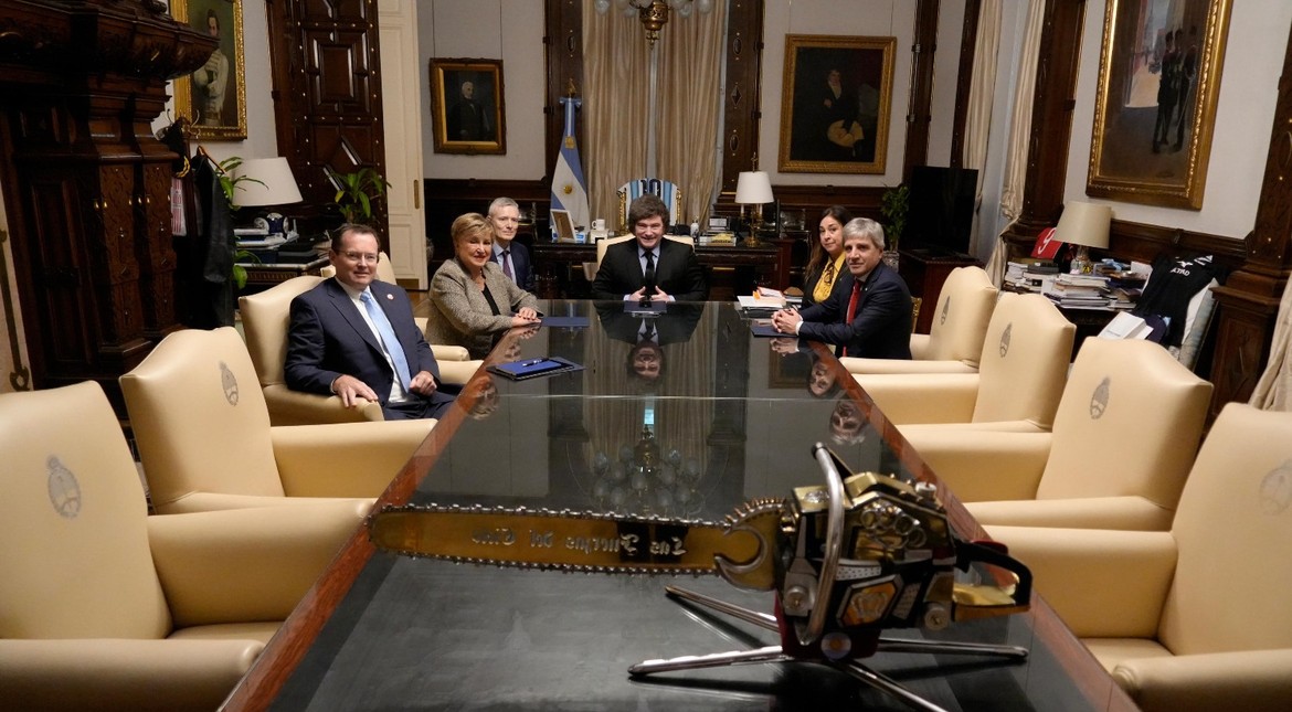 Kristalina Georgieva visitó la Casa Rosada y respaldó el plan económico de Milei