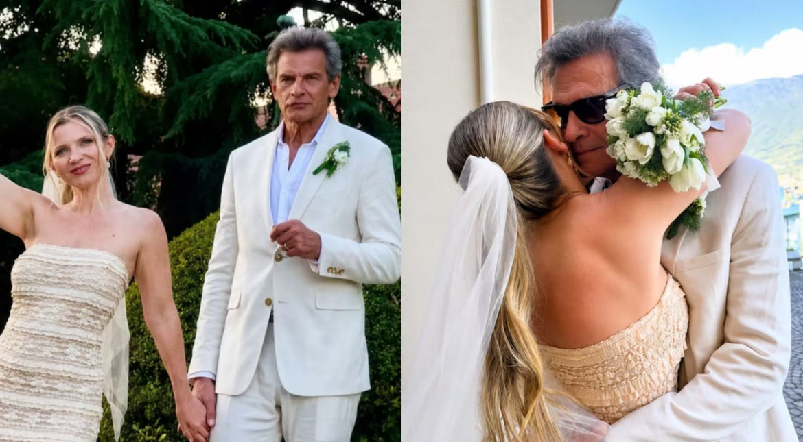 Claudio Rígoli se casó en secreto a los 66 años en un romántico evento en Italia