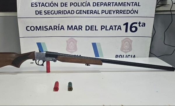 Discutió y disparó: conflicto con escopeta en MDP