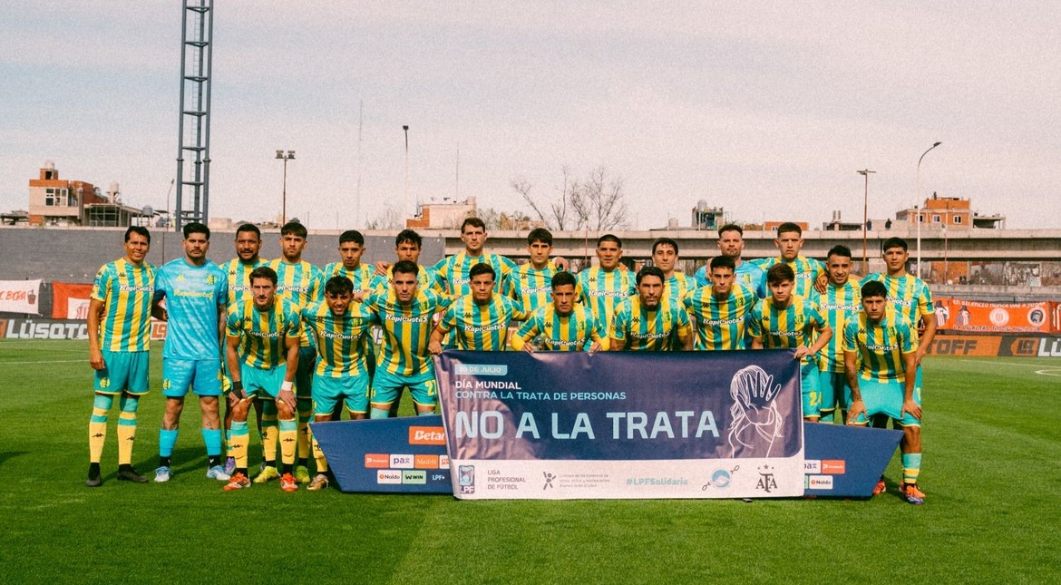 Final del primer tiempo: Aldosivi cae con Barracas Central