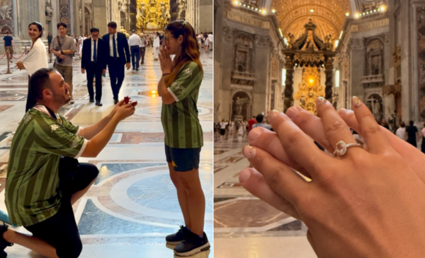 Amor con camiseta: Aldosivi conquista el Vaticano