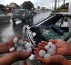 Impresionante tormenta de granizo azotó a Mar del Plata