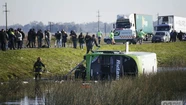 Vuelco trágico en ruta 2: liberaron al chofer del micro