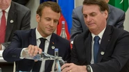 Bolsonaro dijo que está dispuesto a recibir apoyo del G7 si "Macron se disculpa"