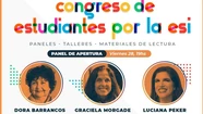 Realizan el primer Congreso virtual de Estudiantes por la ESI