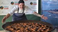Un miramarense quiere representar al país en el Mundial de Paella