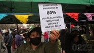 Pequeños agricultores y cooperativistas reclamaron distintas políticas al gobierno. Foto:0223