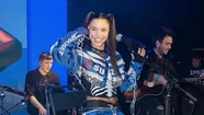 Emilia Mernes llega a Mar del Plata por su gira "TuCreesEnMi"