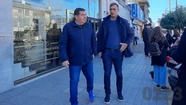 El intendente Guillermo Montenegro despidió los restos del remisero asesinado en Mar del Plata. Foto: 0223.