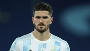 Rodrigo De Paul se mostró furioso por los falsos rumores de una supuesta separación con Tini