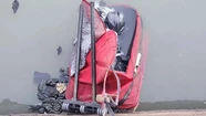 La valija donde aparecieron los restos de Fernando Pérez Algaba.