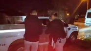 El momento de la detención de Vicintin.