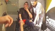 Luciano Sánchez habló tras la grave lesión que sufrió al chocar con Marcelo: “Sé que fue sin intención”