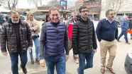 Santilli visitó Miramar en apoyo a Joaquín Sánchez Charró