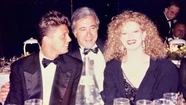 La vieja foto que compartió Andrea del Boca junto a Luis Miguel. 