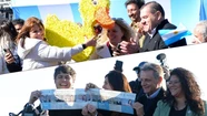 Bullrich y Kicillof coparon la parada en Mar del Plata. Fotos: 0223.