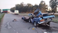Muere un hombre de 83 años en ruta 86 tras chocar con un camión