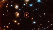 Se cree que el objeto es una galaxia distante o galaxias potencialmente interactuantes