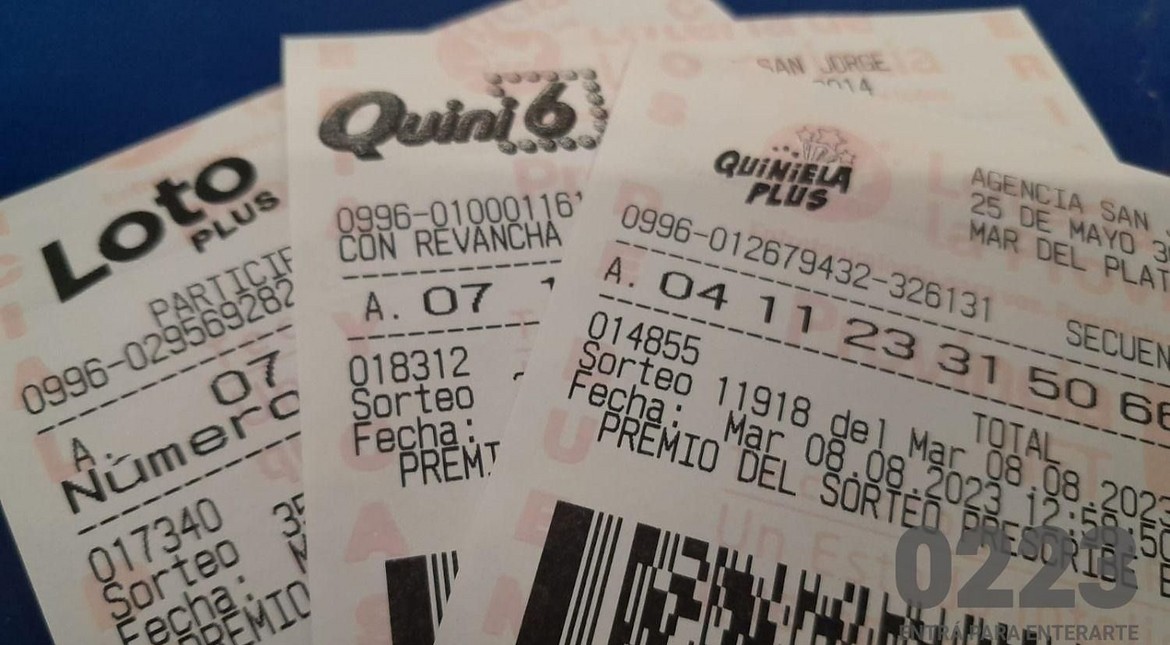 Entre Ríos tiene un nuevo millonario: acertó los 6 números del Quini 6 y se lleva $369 millones