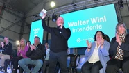 El precandidato a intendente de Unión por la Patria  desarrolló los ejes frente a una multitud.