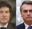 Javier Milei recibió el apoyo de Jair Bolsonaro.