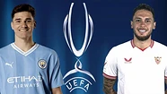 Manchester City y Sevilla definen al campeón de la Supercopa de Europa