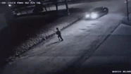Una cámara privada captó el momento del asesinato.