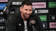 Lionel Messi brindó una conferencia de prensa antes de la final de la Leagues Cup