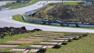 La serie de Netflix sobre Ayrton Senna se filma en Balcarce desde julio. Foto cortesía Radio Sudestada.