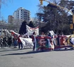 Una de las postales que dejó la protesta en Mar del Plata. Fotos: 0223.