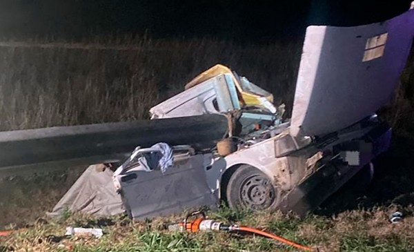 Tragedia: murieron tres nenes y un adulto en un terrible choque frontal ...