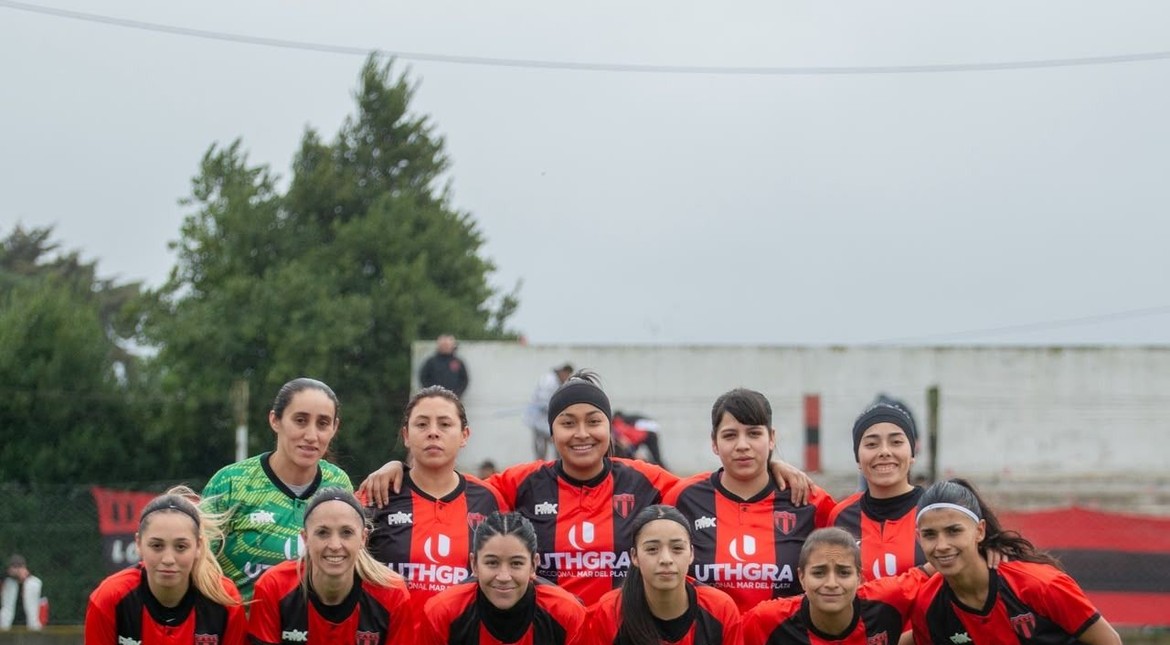 San Lorenzo goleó a Alvarado y dio un gran paso en el Torneo Federal femenino