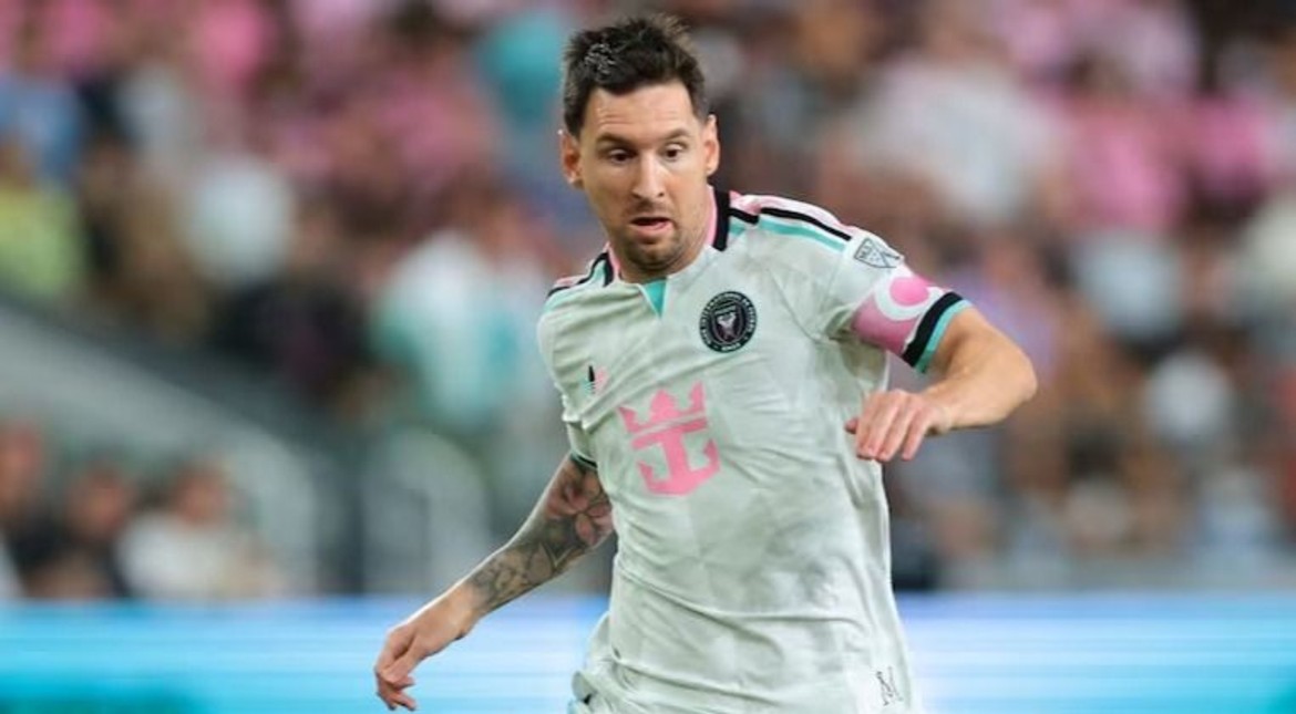 Volvió Messi: el golazo que estuvo a centímetros de convertir en su regreso con Inter Miami