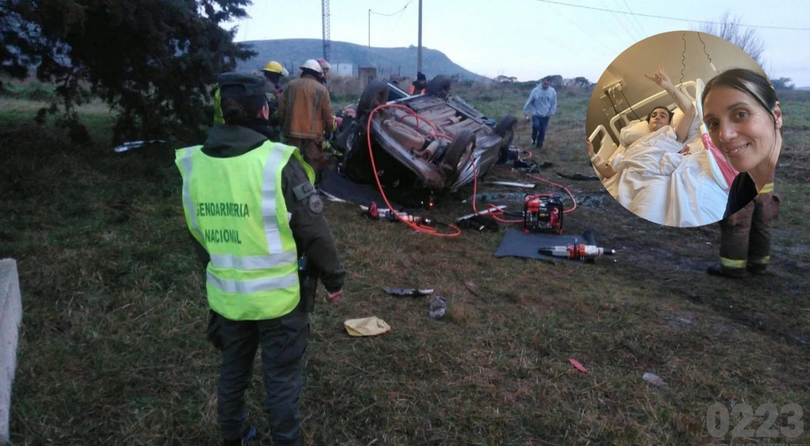 Operaron a Mateo, el joven que volcó y sufrió graves heridas en la ruta 226