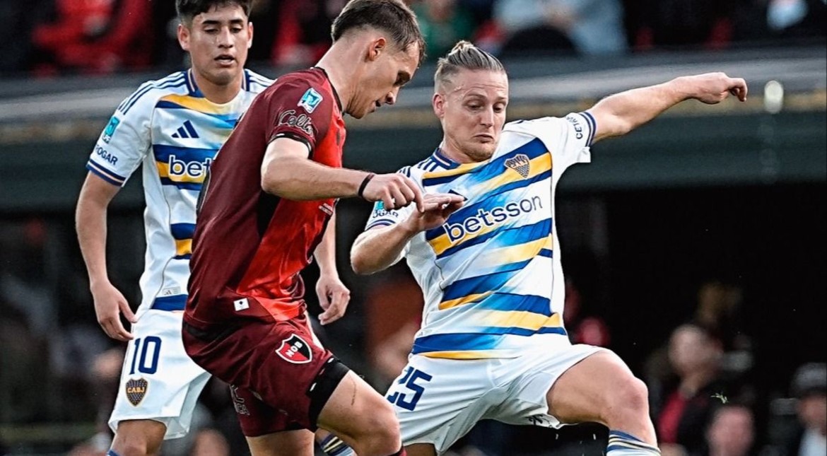 Show de goles: Boca y Newell's igualaron 2-2 en Rosario