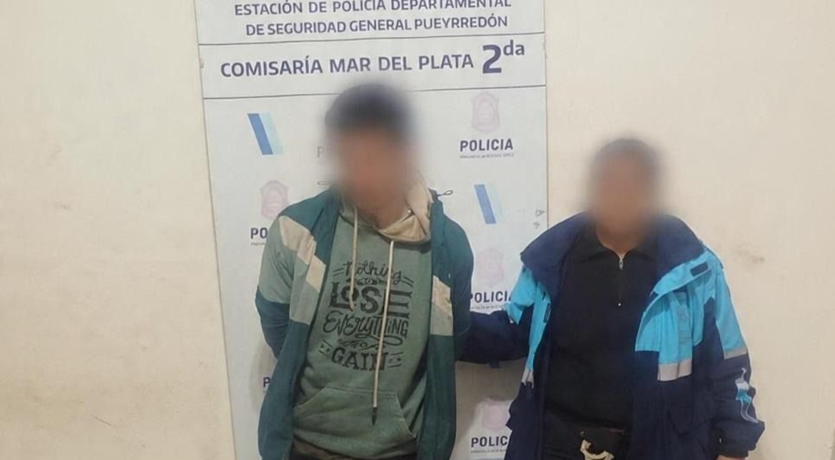 Robó una puerta de aluminio y lo atraparon cuando la desarmaba