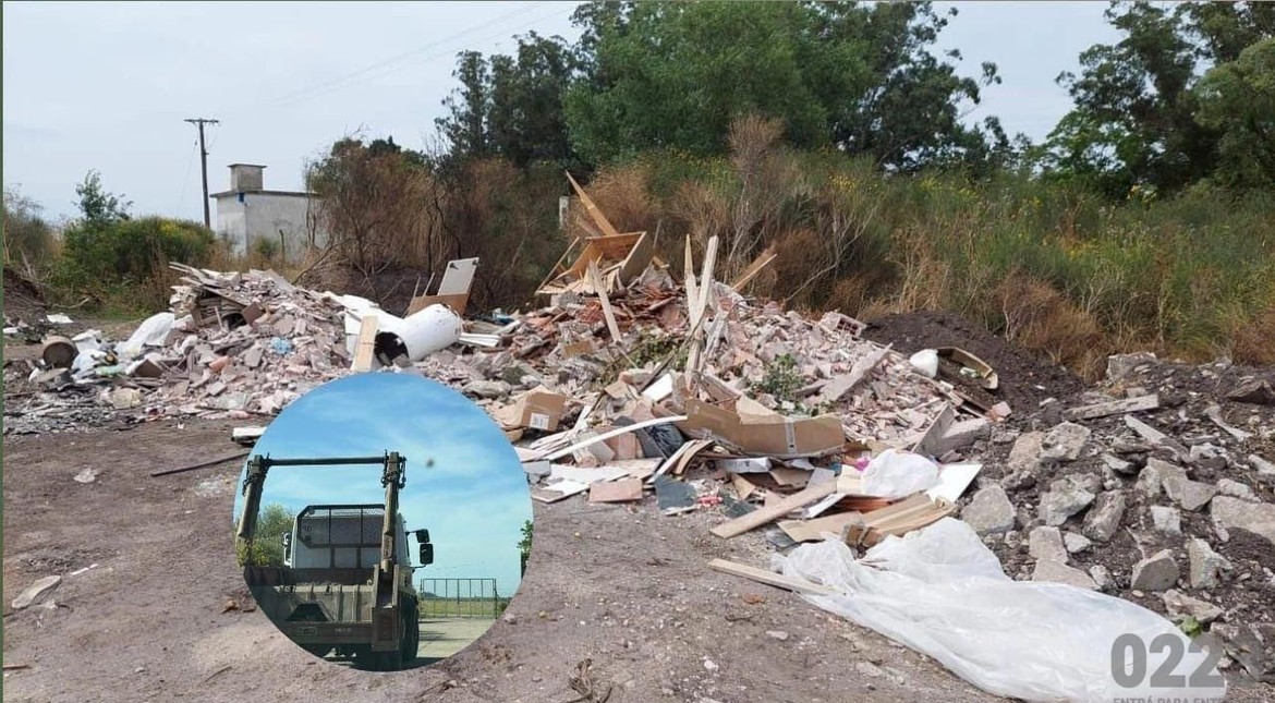 Denuncian que una empresa privada creó un basural a cielo abierto en la zona norte de Mar del Plata