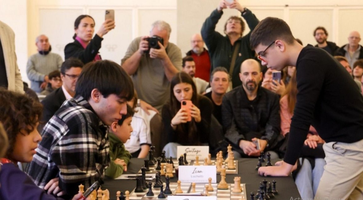 De jugar ajedrez en la Rambla a ganarle a Faustino Oro: la historia de Iván Luchetti