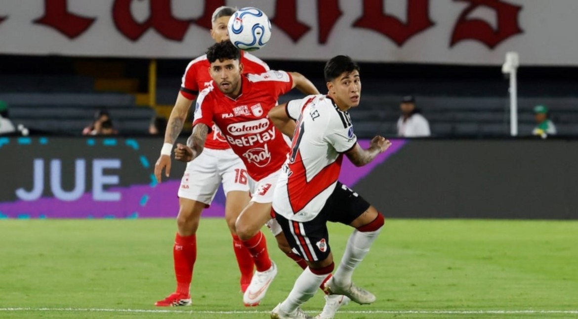 River rescató un empate en Bogotá y define en el Monumental