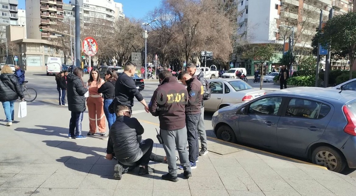 Dos meses después, cayó en pleno centro el joven acusado de dispararle a su amigo en el cuello