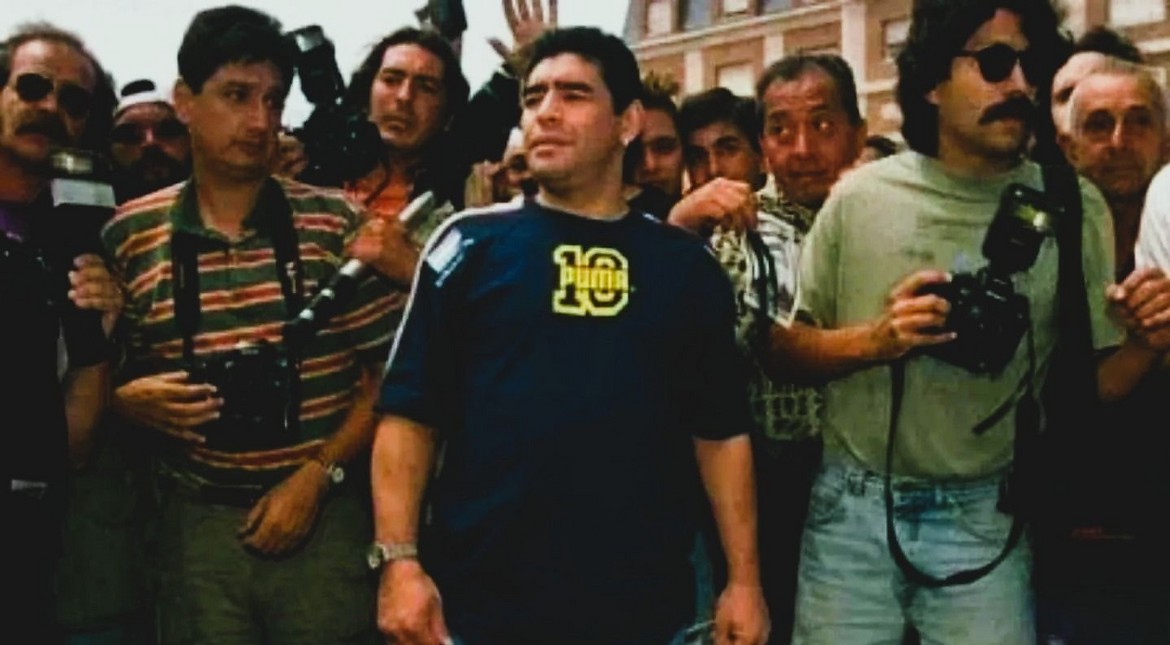 La histórica marcha que Maradona encabezó en Mar del Plata por José Luis Cabezas