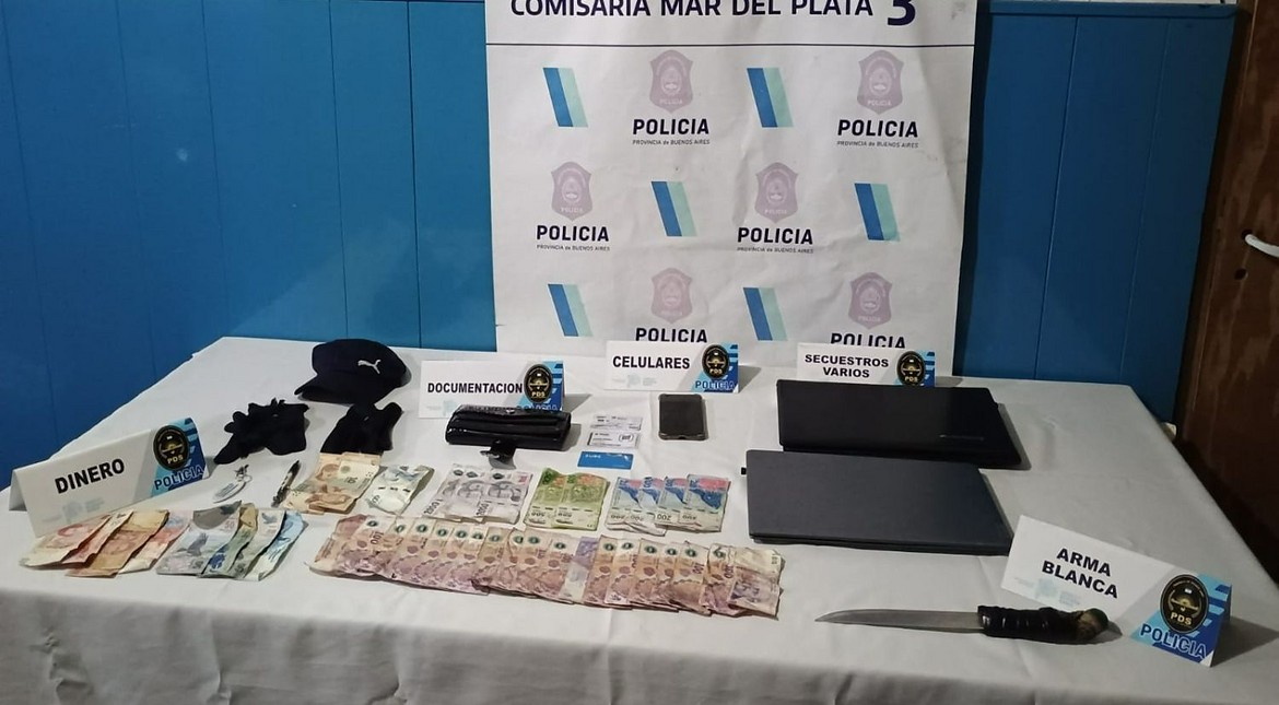 Entraron a robar a una casa armados con una cuchilla: un detenido y un prófugo