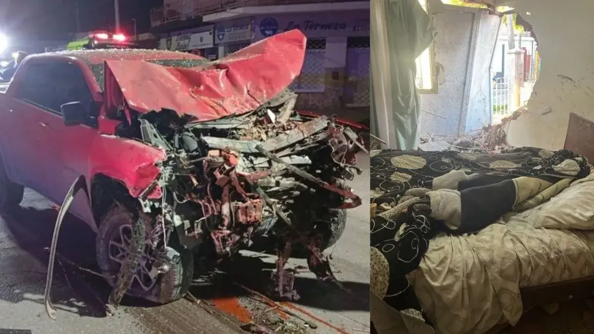 Conducía alcoholizado y terminó con su camioneta dentro de una casa: destrozó la habitación de un jubilado de 85 años