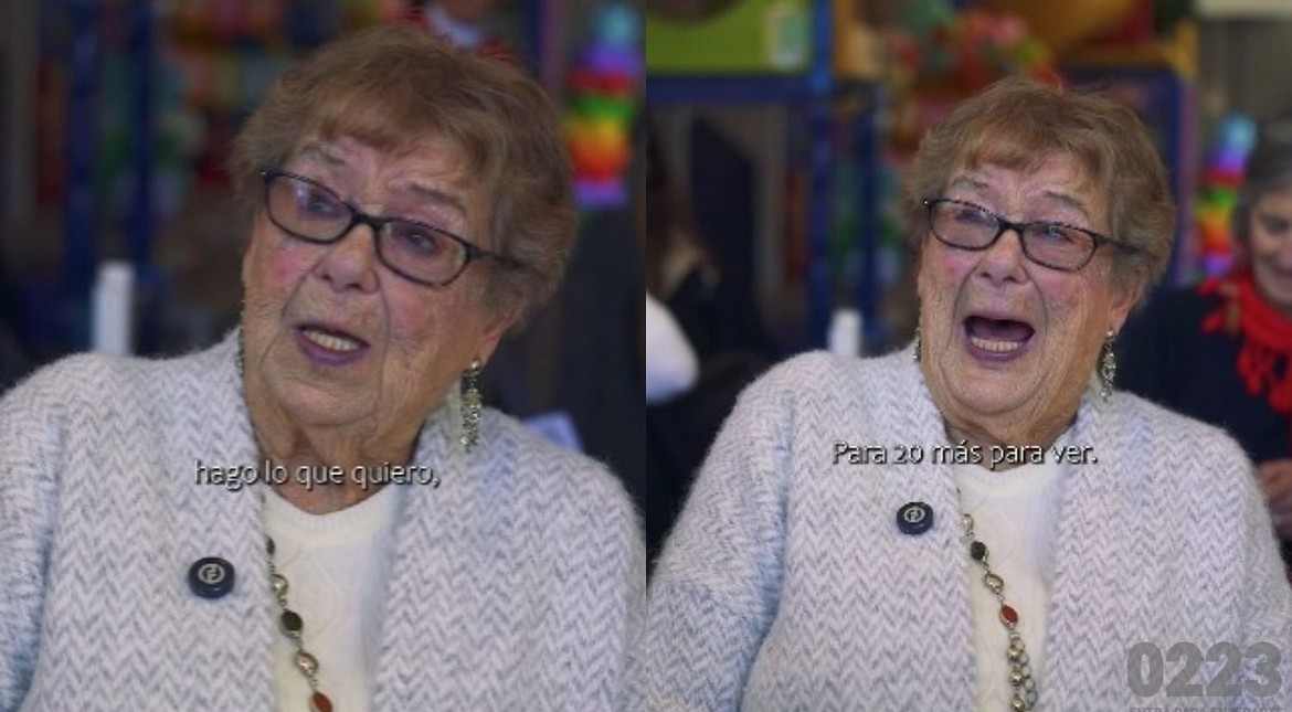 “No siento los 100 años encima”: una marplatense cumplió un siglo y aseguró que está “para 20 más”