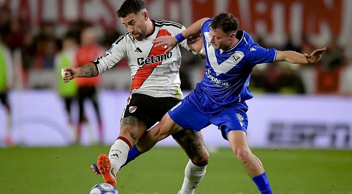 ¡Se durmió River! Ganaba 2-0 y Vélez se lo empató sobre el final