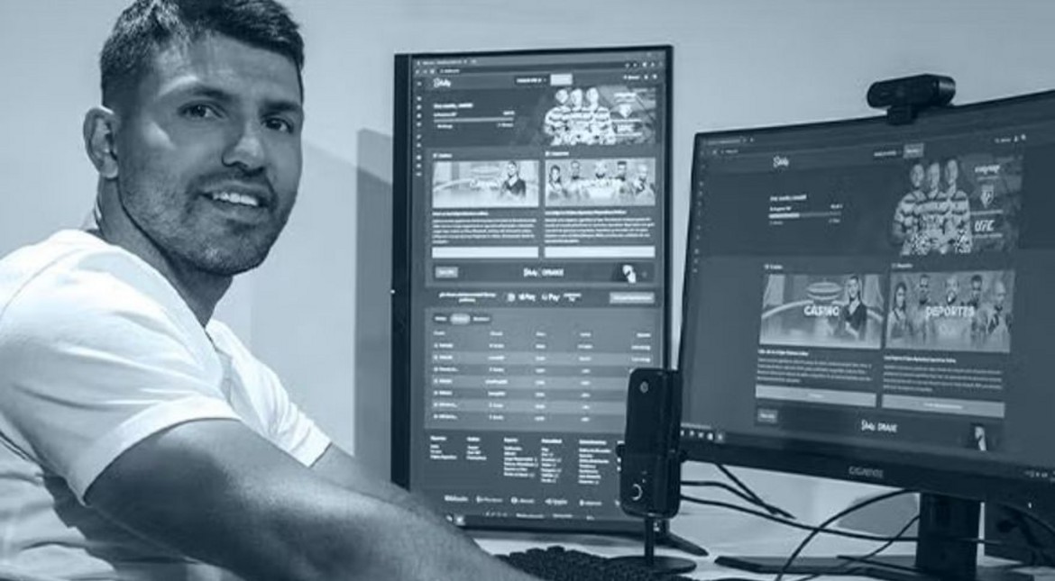 Sergio "Kun" Agüero es la nueva cara del casino Stake en la Provincia de Buenos Aires