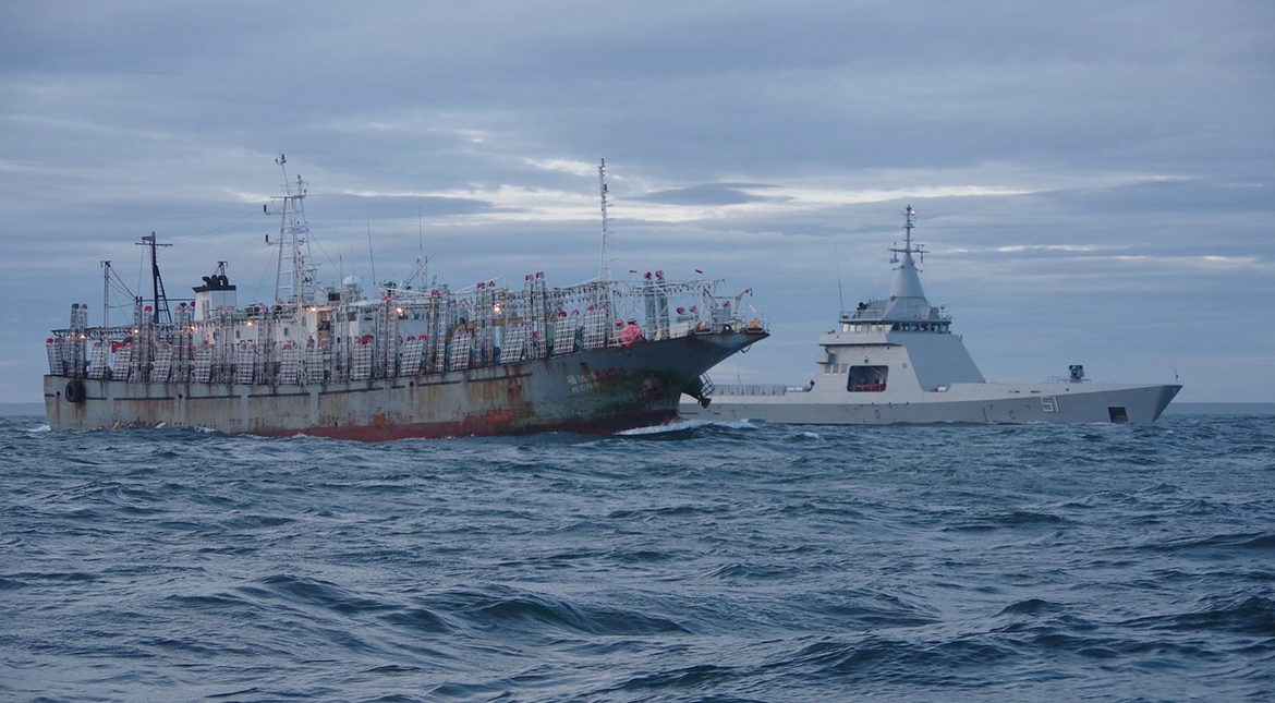 En lo que va del año se recaudaron más de 5.381 millones por sanciones a la pesca ilegal en el Mar Argentino
