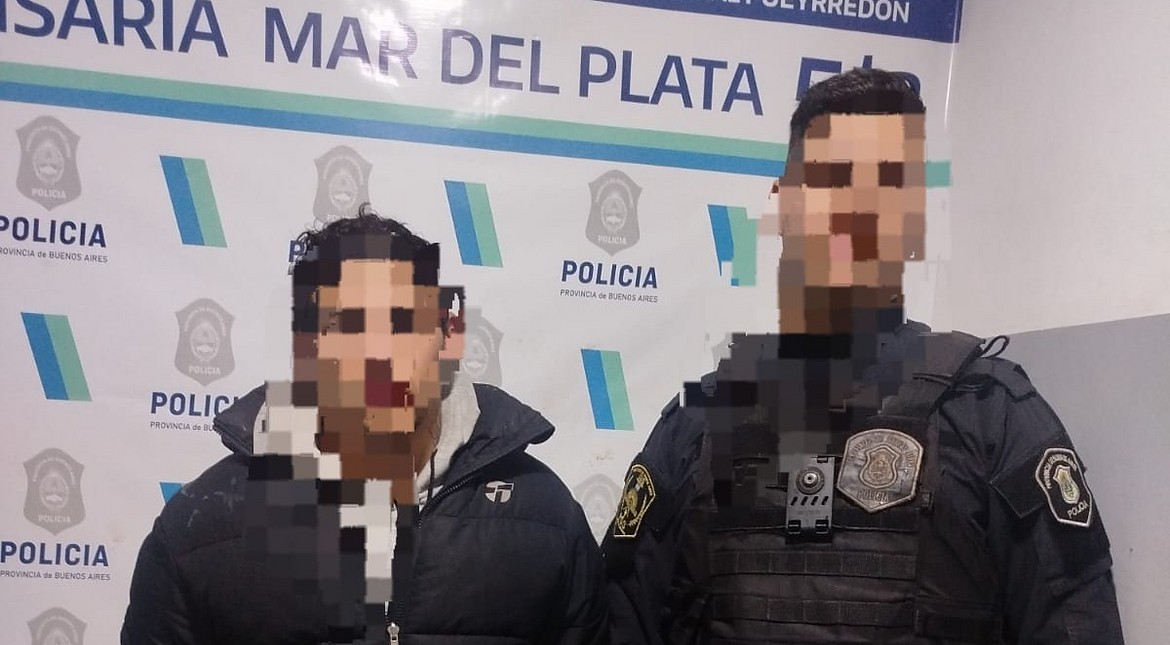 Se metió en una casa, puso un candado y lo detuvieron