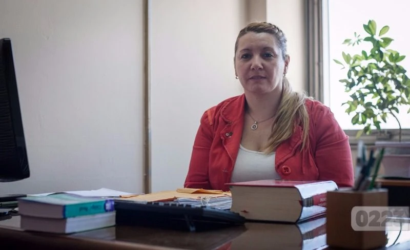 Fiscal Ana María Caro.